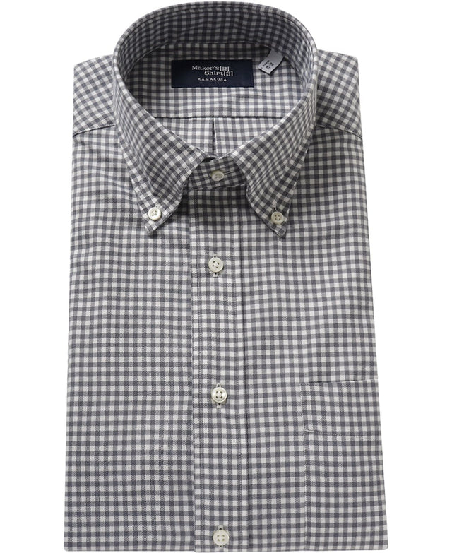 TOKYO SLIM FIT - Button Down Flannel Twill