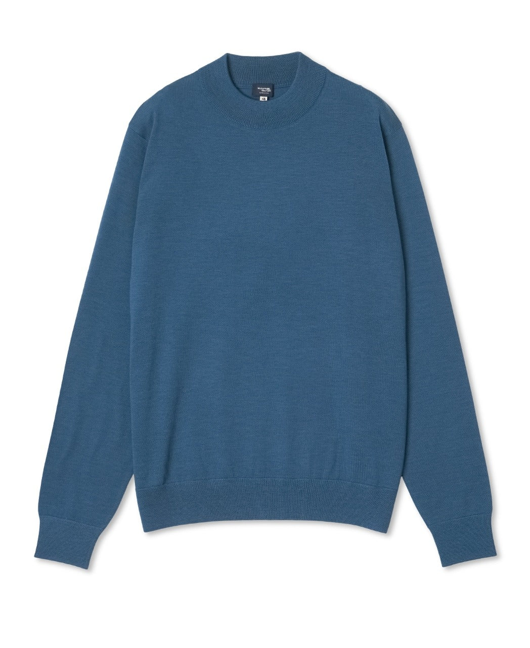 FF30G Mock Neck Sweater Super Extra Fine Merino