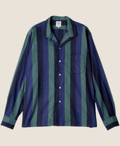 BOLD Multi Stripe Open Collar Shirt
