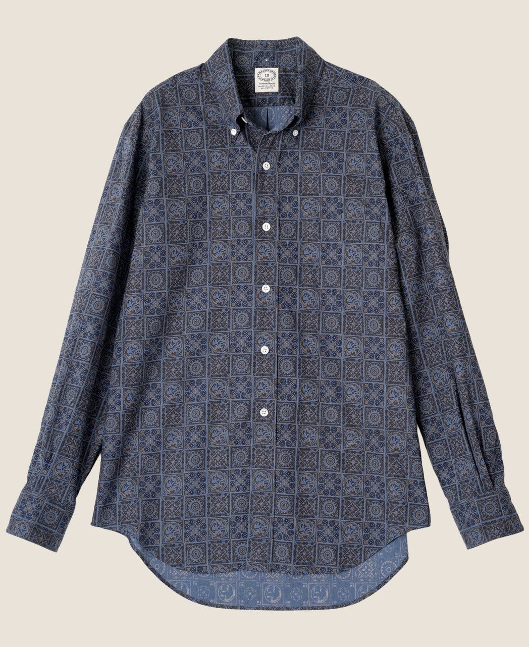 VINTAGE IVY BATIK PRINT SHIRT