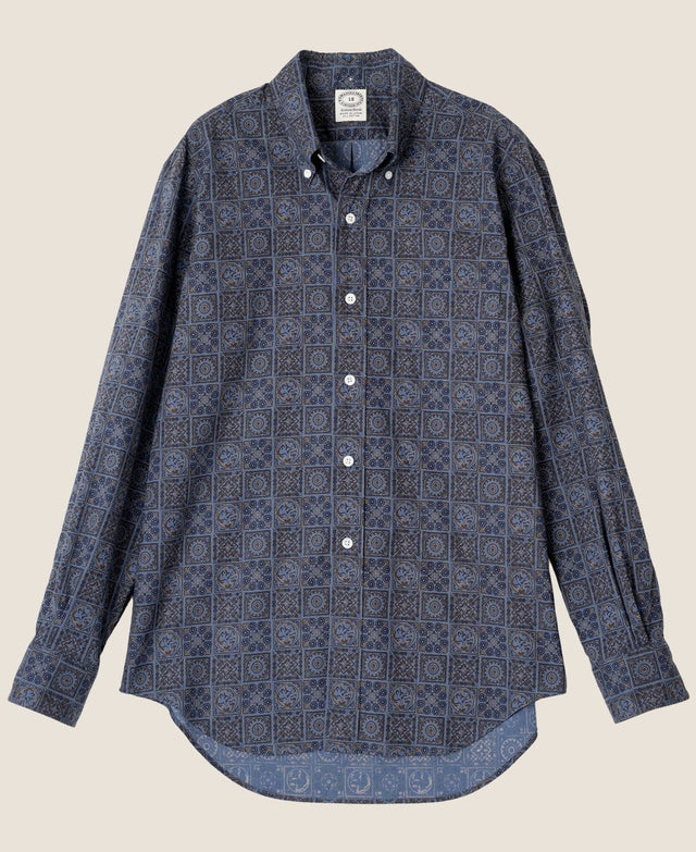 VINTAGE IVY BATIK PRINT SHIRT