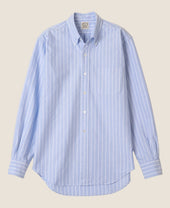 Vintage Ivy Blue Blazer Stripe Oxford Shirt