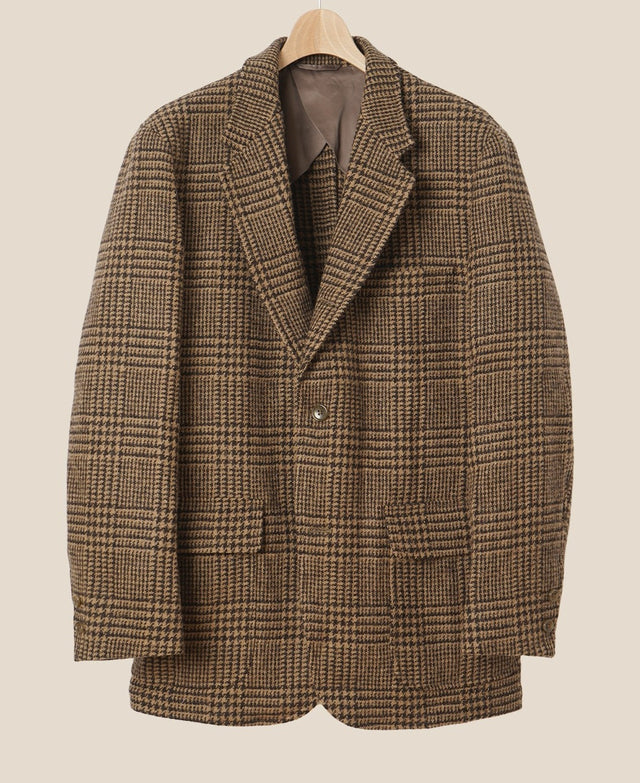UNSTRUCTURED IVY JACKET HARRIS TWEED