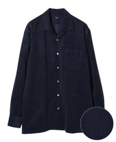 Casual Shirt Corduroy Camp Collar