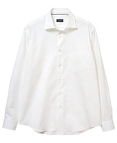 Casual Broadcloth Wide Collar Solid