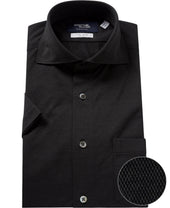 Short Sleeve Shirt Cutaway Pique J Tech Stretch Easy Care