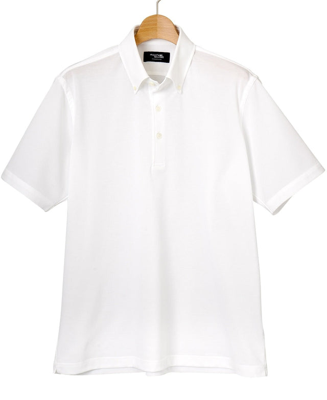 Piqué Polo Shirt Button Down