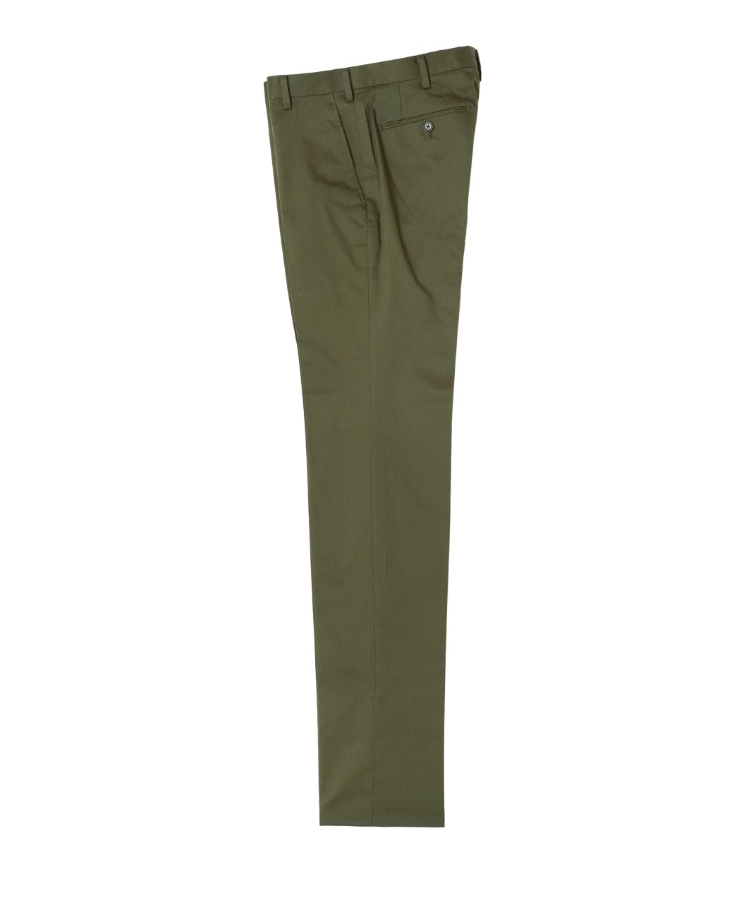 Flat Front Stretch Pants Cotton