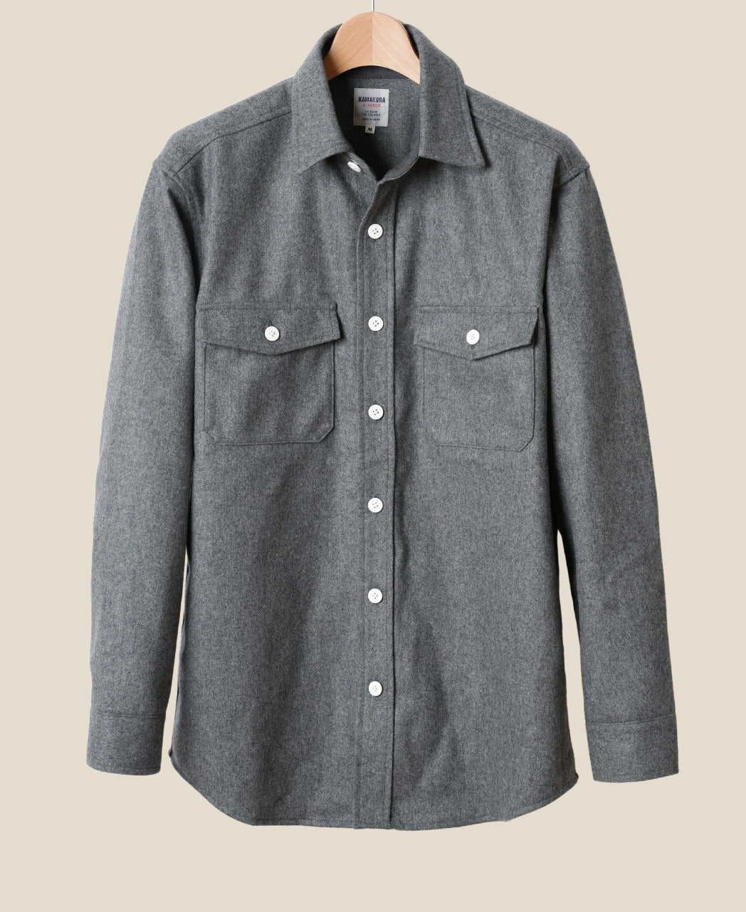Wool Flannel CPO Shirt