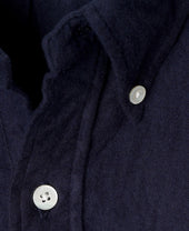 VINTAGE IVY BRUSHED NAVY OXFORD SHIRT