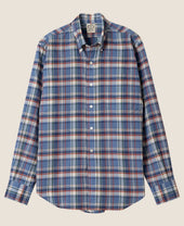 Vintage Ivy Organic Indian Cotton Madras Check Shirt