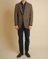 UNSTRUCTURED IVY JACKET HARRIS TWEED