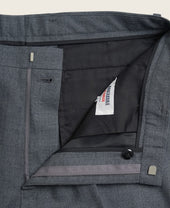 CLASSIC CUT IVY MEDIUM GRAY TROPICAL WOOL