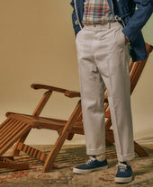 CLASSIC CUT IVY COTTON TROUSERS