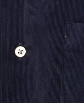 Casual Shirt Corduroy Camp Collar
