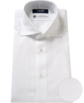 Tokyo Slim Fit Italian Spread Sea Island Cotton Herringbone