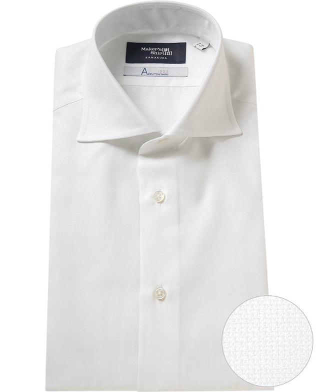 TOKYO SLIM FIT - Italian Spread Dobby CANCLINI