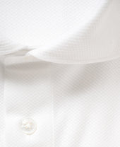 Short Sleeve Shirt Cutaway Leno Jacquard J Tech Stretch Easy Care