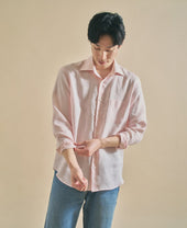Casual Linen Botanical Dye (Sakura)
