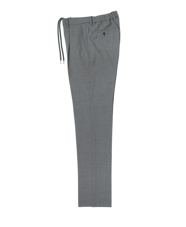 Drawcord Slacks Single Pleat