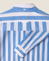 Vintage Ivy Blue Bold Stripe Shirt