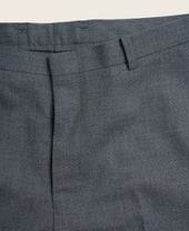 CLASSIC CUT IVY MEDIUM GRAY TROPICAL WOOL