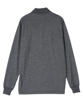 Merino Wool Mock Neck T Shirt
