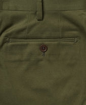 Flat Front Stretch Pants Cotton