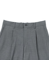 Drawcord Slacks Single Pleat