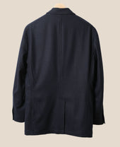 Unstructured Ivy Blazer Navy Flannel