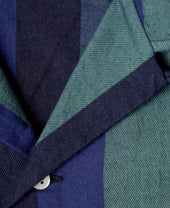 BOLD Multi Stripe Open Collar Shirt