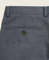 CLASSIC CUT IVY MEDIUM GRAY TROPICAL WOOL