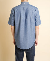 VINTAGE IVY BD POPOVER 5.5oz Blue Chambray