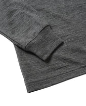 Merino Wool Mock Neck T Shirt