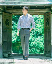 Tokyo Slim Fit Button Down Cotton Linen
