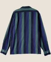 BOLD Multi Stripe Open Collar Shirt