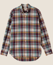 Vintage Ivy Organic Indian Cotton Madras Check Shirt
