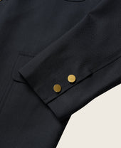 UNSTRUCTURED IVY NAVY BLAZER WOOL TROPICAL