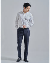 TOKYO SLIM FIT - Italian Spread Dobby CANCLINI