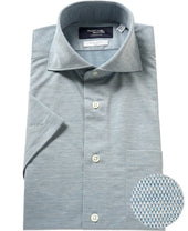 Short Sleeve Shirt Cutaway 46 Gauge J Tech Stretch Easy Care