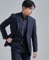 3-Button Wool Jacket