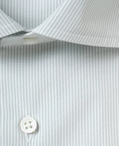 Tokyo Slim Fit Spread Broadcloth Thomas Mason