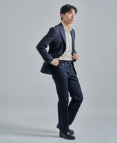 3-Button Wool Jacket