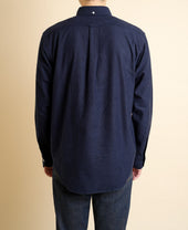 VINTAGE IVY BRUSHED NAVY OXFORD SHIRT