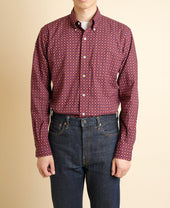 VINTAGE IVY CLASSIC FOULARD SHIRT