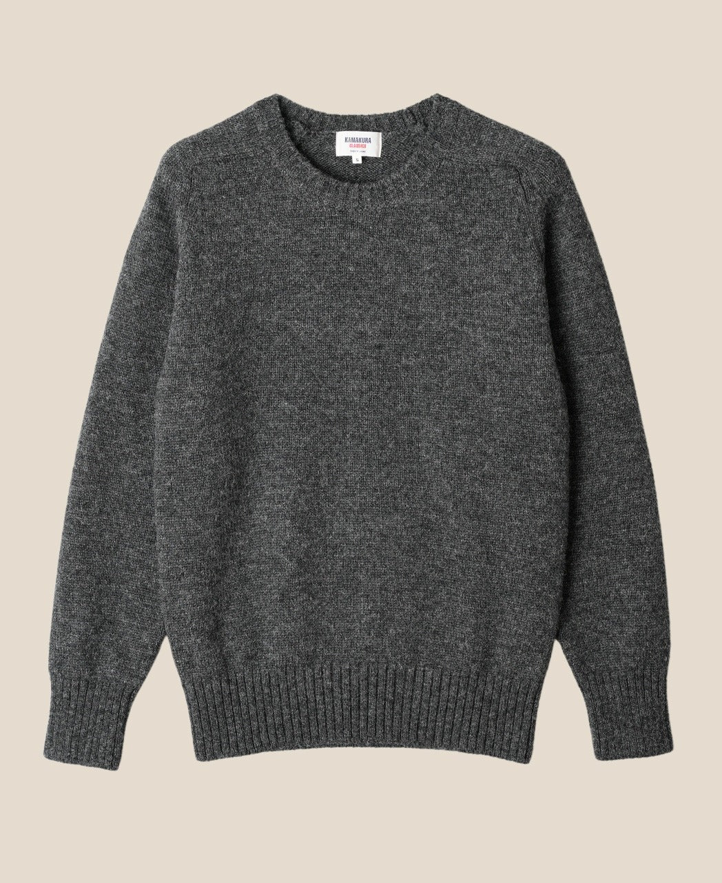 5 Gauge Shetland Crewneck Sweater