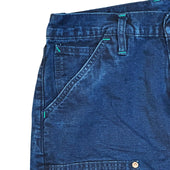 Japanese Selvedge Duck Double Knee Work Uniform Jeans