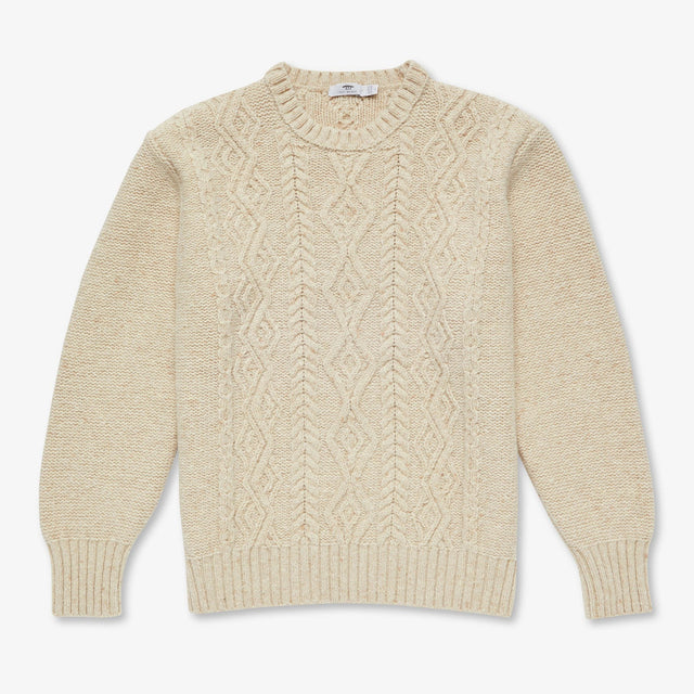 Cashmere Aran Sweater