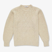 Cashmere Aran Sweater