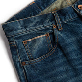 The Slim Jean in Sawyer Wash Organic Selvage